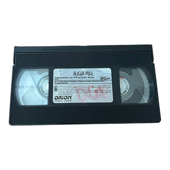 Sugar Hill (VHS, 1996) Marki Bey RARE VTG Zombie Horror Blaxploitation - Picture 4 of 6